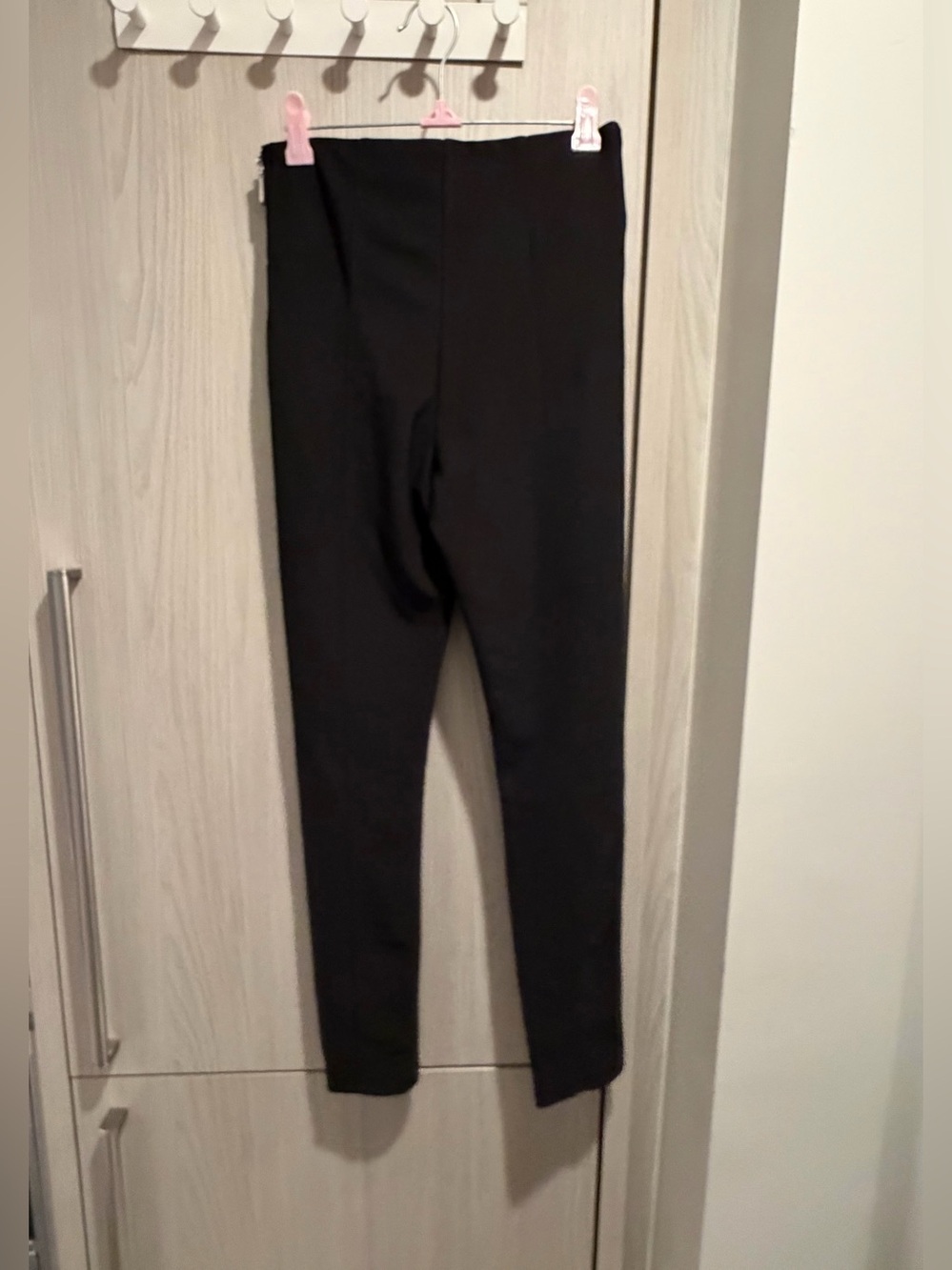 Black High-Waist Super Skinny Pants